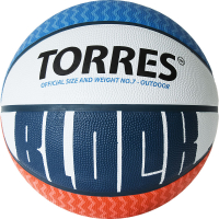 Мяч баскетбольный TORRES Block р.7